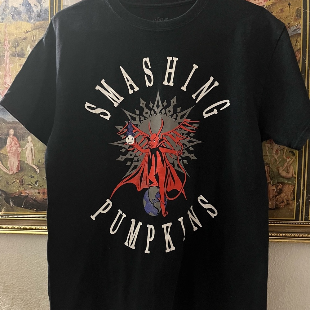 Smashing Pumpkins Black Graphic Tee